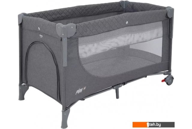 Детские манежи MOWbaby Play Plus RP102 (серый) Детские манежи MOWbaby Play Plus RP102 (серый)