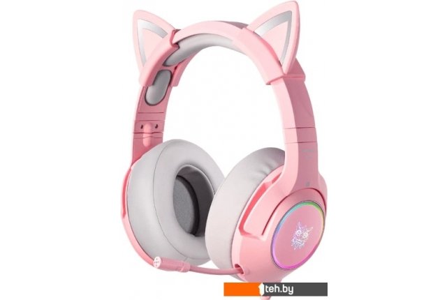 Наушники и гарнитуры Onikuma K9 7.1 (розовый) Наушники и гарнитуры Onikuma K9 7.1 (розовый)