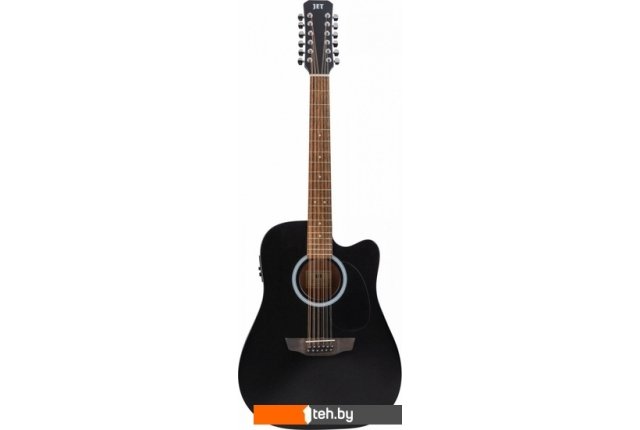 Гитары Jet JDEC-255/12 BKS Гитары Jet JDEC-255/12 BKS