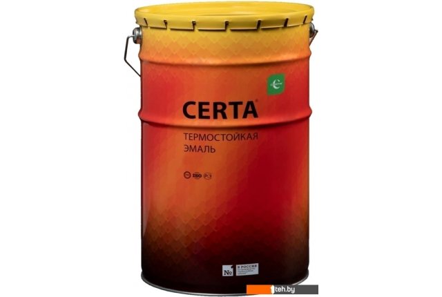 Краски и эмали Certa Термостойкая 9004 700С 25 кг (черный) Краски и эмали Certa Термостойкая 9004 700С 25 кг (черный)