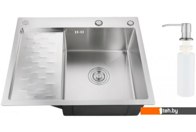 Кухонные мойки РМС MRK-6350R (с дозатором) Кухонные мойки РМС MRK-6350R (с дозатором)