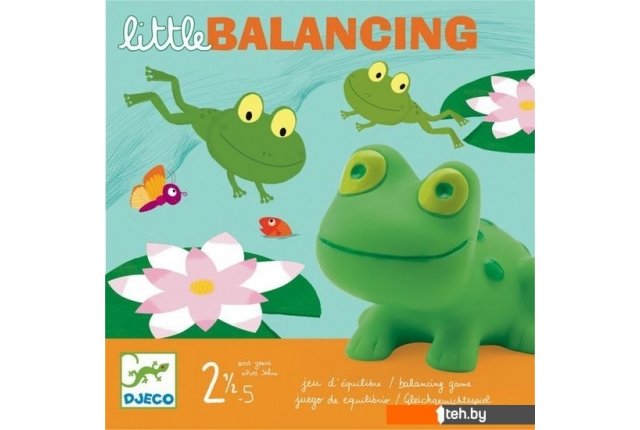Настольные игры Djeco Лягушачий балансир 08554 Настольные игры Djeco Лягушачий балансир 08554
