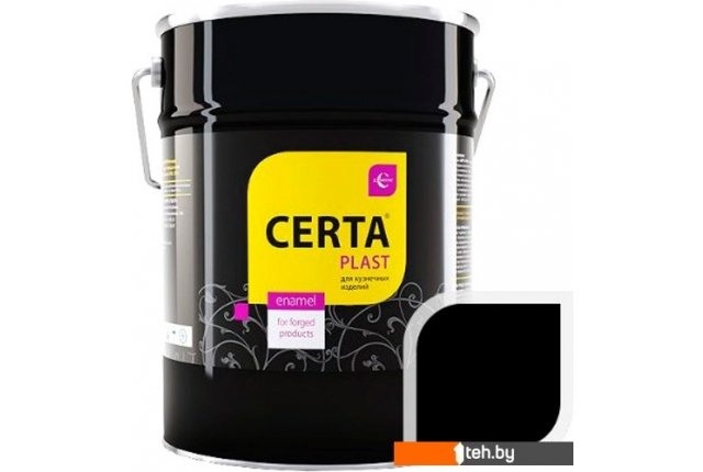 Краски и эмали Certa Plast 10 кг (черный) Краски и эмали Certa Plast 10 кг (черный)
