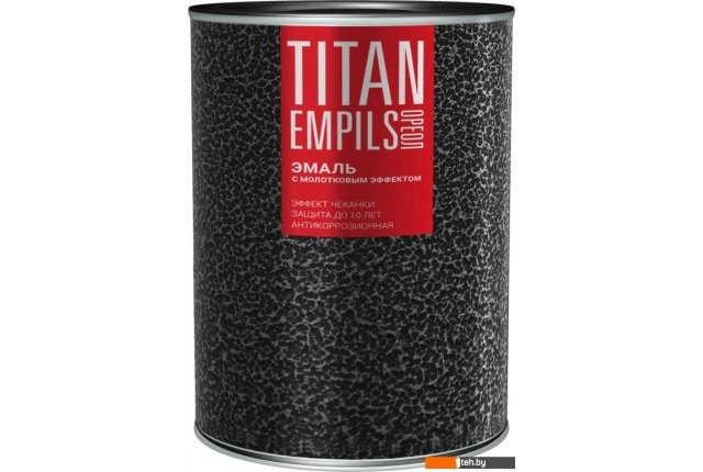 Краски и эмали Titan Empils Ореол Алкидно-стирольная с молотковым эффектом 4605365083468 2.5 кг (медный) Краски и эмали Titan Empils Ореол Алкидно-стирольная с молотковым эффектом 4605365083468 2.5 кг (медный)