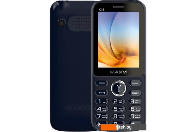 Мобильные телефоны Maxvi K18 (синий) Мобильные телефоны Maxvi K18 (синий)
