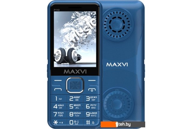 Мобильные телефоны Maxvi P110 (синий) Мобильные телефоны Maxvi P110 (синий)