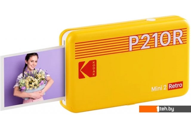 Принтеры и МФУ Kodak Mini 2 Retro P210R Y Принтеры и МФУ Kodak Mini 2 Retro P210R Y