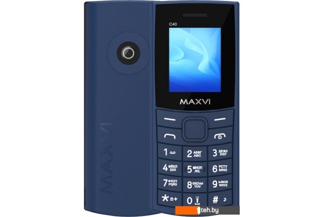 Мобильные телефоны Maxvi C40 (синий) Мобильные телефоны Maxvi C40 (синий)