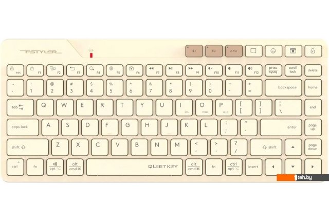 Клавиатуры A4Tech Fstyler FBK26C AS (бежевый) Клавиатуры A4Tech Fstyler FBK26C AS (бежевый)