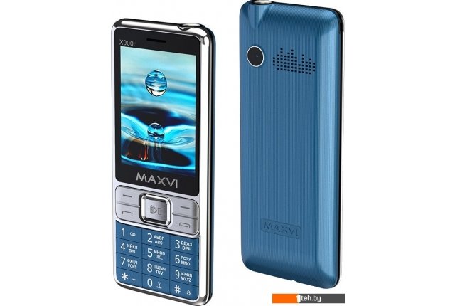 Мобильные телефоны Maxvi X900c (синий) Мобильные телефоны Maxvi X900c (синий)