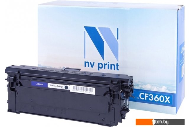 Картриджи для принтеров и МФУ NV Print NV-CF360XBk (аналог HP 508X (CF360X) Картриджи для принтеров и МФУ NV Print NV-CF360XBk (аналог HP 508X (CF360X)