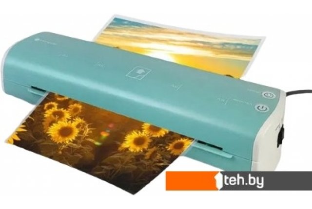 Ламинаторы Гелеос ЛМ A4 Модерн (голубой/белый) Ламинаторы Гелеос ЛМ A4 Модерн (голубой/белый)