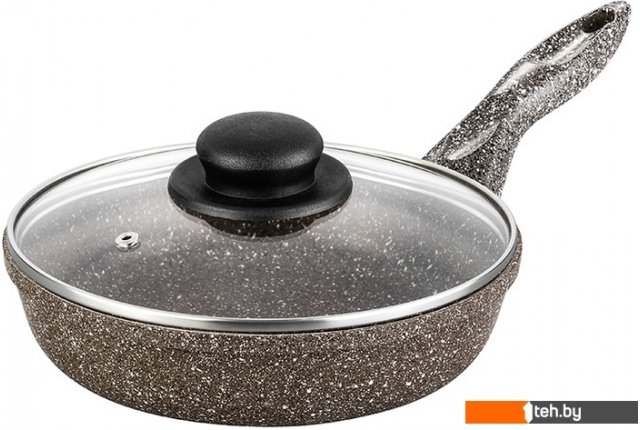 Сковороды Elan Gallery Гармония вкуса 120309 (коричневый опал) Сковороды Elan Gallery Гармония вкуса 120309 (коричневый опал)