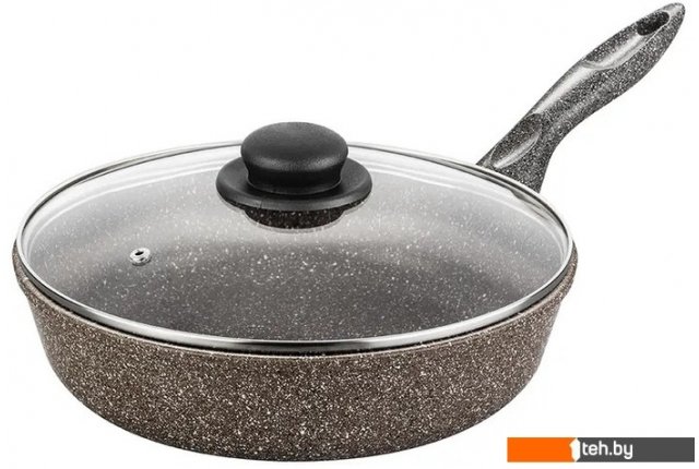 Сковороды Elan Gallery Гармония вкуса 120315 (коричневый опал) Сковороды Elan Gallery Гармония вкуса 120315 (коричневый опал)