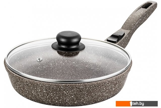 Сковороды Elan Gallery Гармония вкуса 120340 (коричневый опал) Сковороды Elan Gallery Гармония вкуса 120340 (коричневый опал)