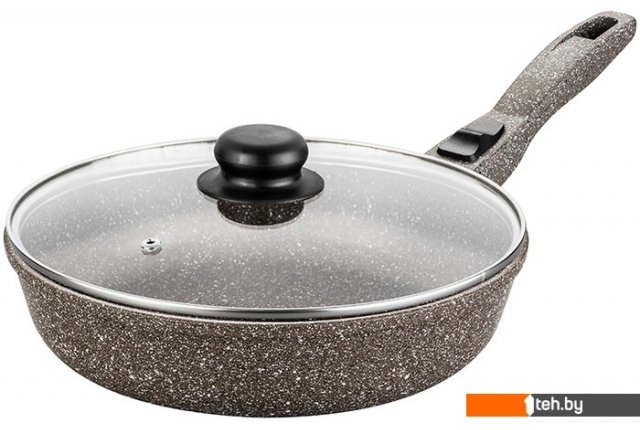 Сковороды Elan Gallery Гармония вкуса 120342 (коричневый опал) Сковороды Elan Gallery Гармония вкуса 120342 (коричневый опал)
