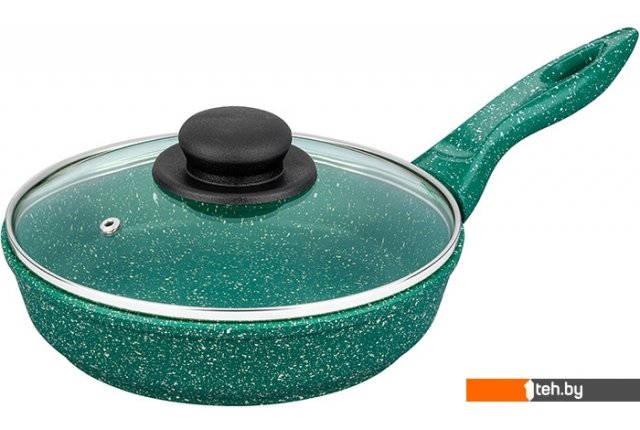 Сковороды Elan Gallery Гармония вкуса 120631 (изумруд) Сковороды Elan Gallery Гармония вкуса 120631 (изумруд)