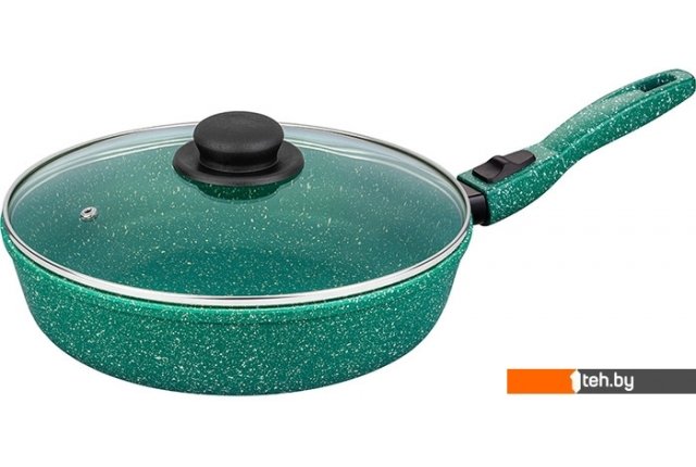 Сковороды Elan Gallery Гармония вкуса 120647 (изумруд) Сковороды Elan Gallery Гармония вкуса 120647 (изумруд)