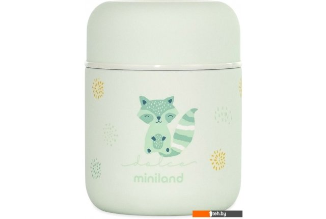 Термосы, термокружки и многоразовые стаканы Miniland Thermy Dolce Mini 280мл (бирюзовый/енот) Термосы, термокружки и многоразовые стаканы Miniland Thermy Dolce Mini 280мл (бирюзовый/енот)