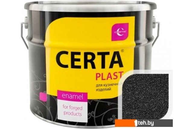 Краски и эмали Certa Plast металлик 10 кг (черный) Краски и эмали Certa Plast металлик 10 кг (черный)
