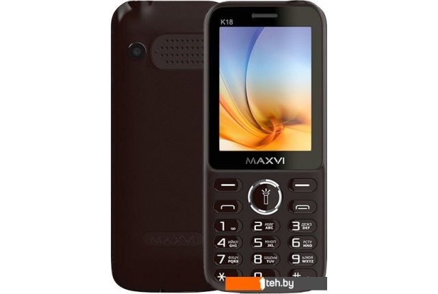 Мобильные телефоны Maxvi K18 (коричневый) Мобильные телефоны Maxvi K18 (коричневый)
