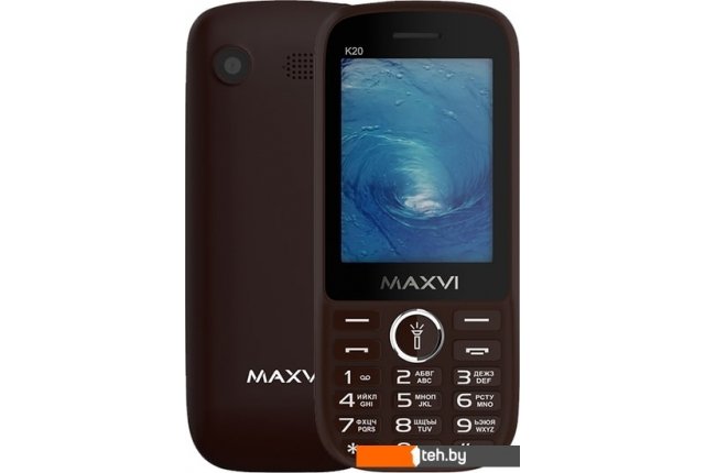 Мобильные телефоны Maxvi K20 (коричневый) Мобильные телефоны Maxvi K20 (коричневый)