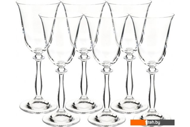 Стаканы, бокалы, рюмки Bohemia Crystal Angela 40600/1/250 Стаканы, бокалы, рюмки Bohemia Crystal Angela 40600/1/250