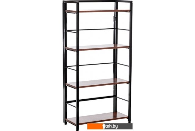 Полки, стеллажи, системы хранения Leset Пако 1200 (черный/орех донской) Полки, стеллажи, системы хранения Leset Пако 1200 (черный/орех донской)
