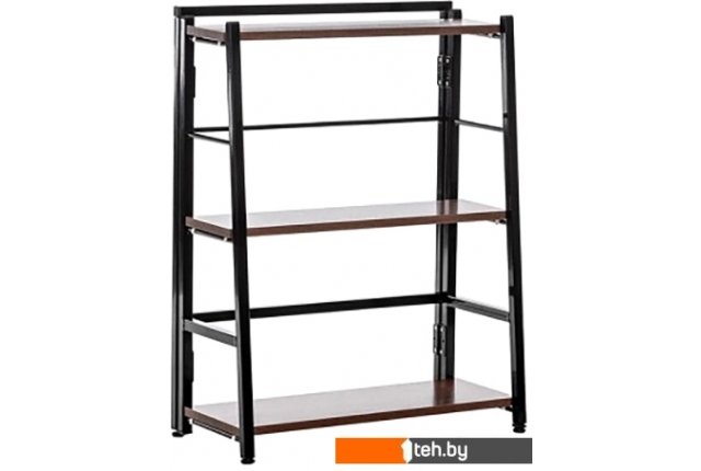 Полки, стеллажи, системы хранения Leset Пако 800 трапеция (черный/орех донской) Полки, стеллажи, системы хранения Leset Пако 800 трапеция (черный/орех донской)