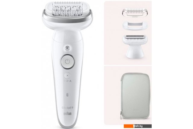 Женские электробритвы и эпиляторы Braun Silk-epil 9 9-041 (серебристый) Женские электробритвы и эпиляторы Braun Silk-epil 9 9-041 (серебристый)