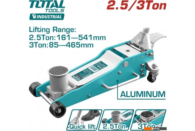 Домкраты Total THT108253 2.5т Домкраты Total THT108253 2.5т