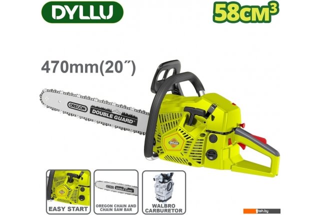 Цепные электро- и бензопилы Dyllu DTGC2558 Цепные электро- и бензопилы Dyllu DTGC2558
