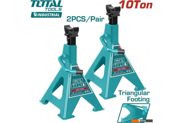 Домкраты Total THJS1001 10т (2 шт) Домкраты Total THJS1001 10т (2 шт)