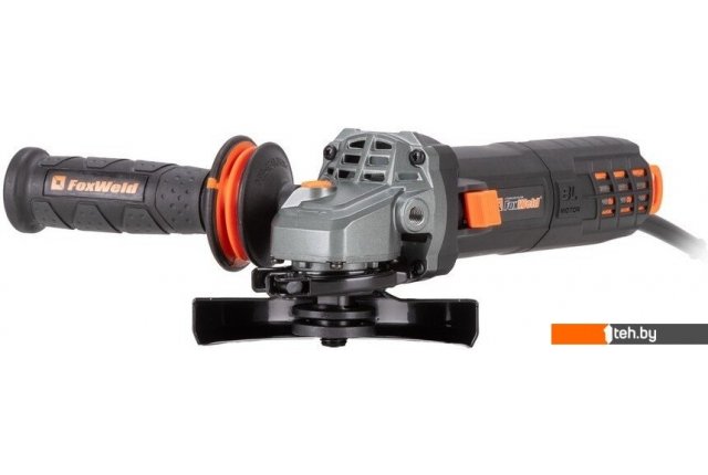 Угловые шлифмашины (болгарки) FoxWeld AG 125/ 1600 ХE Угловые шлифмашины (болгарки) FoxWeld AG 125/ 1600 ХE