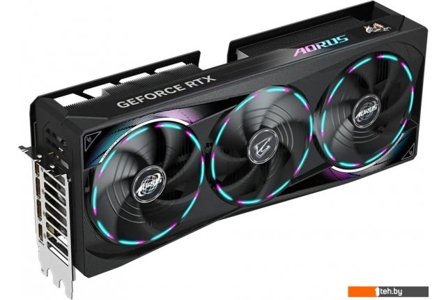 Видеокарты Gigabyte Aorus GeForce RTX 5080 Master 16G GV-N5080AORUS M-16GD Видеокарты Gigabyte Aorus GeForce RTX 5080 Master 16G GV-N5080AORUS M-16GD