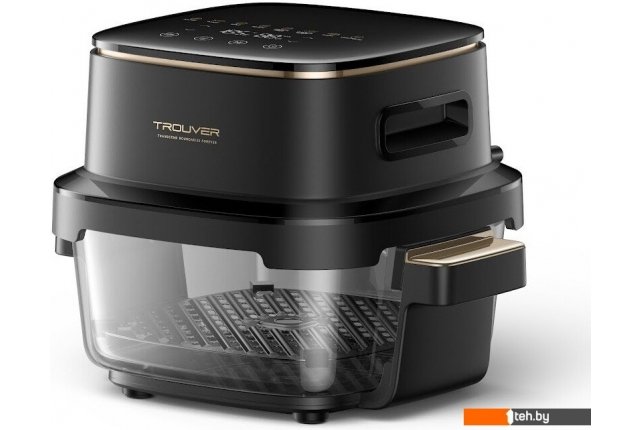 Аэрогрили и аэрофритюрницы Trouver Air Fryer Metalish AF20 Pro (черный) Аэрогрили и аэрофритюрницы Trouver Air Fryer Metalish AF20 Pro (черный)