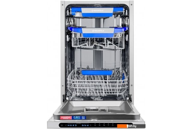 Посудомоечные машины MAUNFELD MLP45331T Light Beam Wi-Fi Посудомоечные машины MAUNFELD MLP45331T Light Beam Wi-Fi