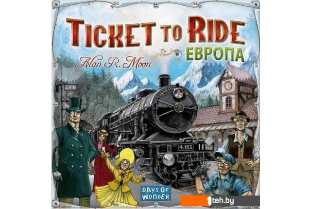 Настольные игры Days of Wonder Ticket to Ride: Европа (Билет на поезд: Европа) Настольные игры Days of Wonder Ticket to Ride: Европа (Билет на поезд: Европа)