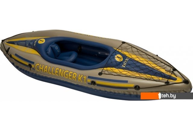 Надувные лодки Intex 68305 Challenger K1 Kayak Надувные лодки Intex 68305 Challenger K1 Kayak